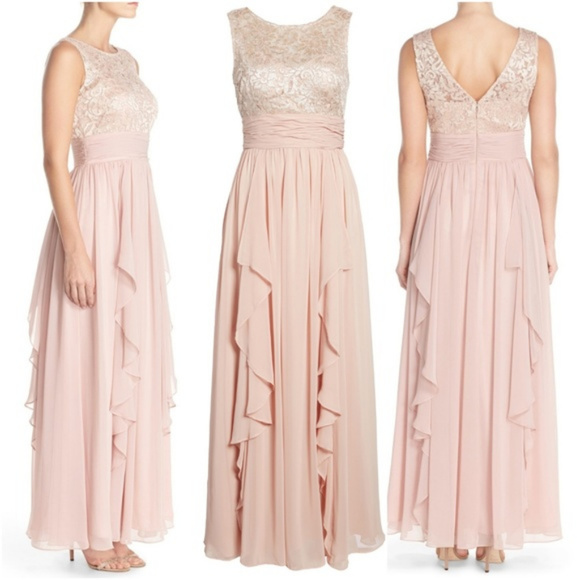 Eliza J Dresses & Skirts - NWOT Lace & Chiffon Gown dress